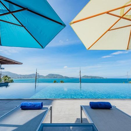 Oceanfront Beach Resort - Sha Extra Plus Patong Экстерьер фото View from the pool at the resort