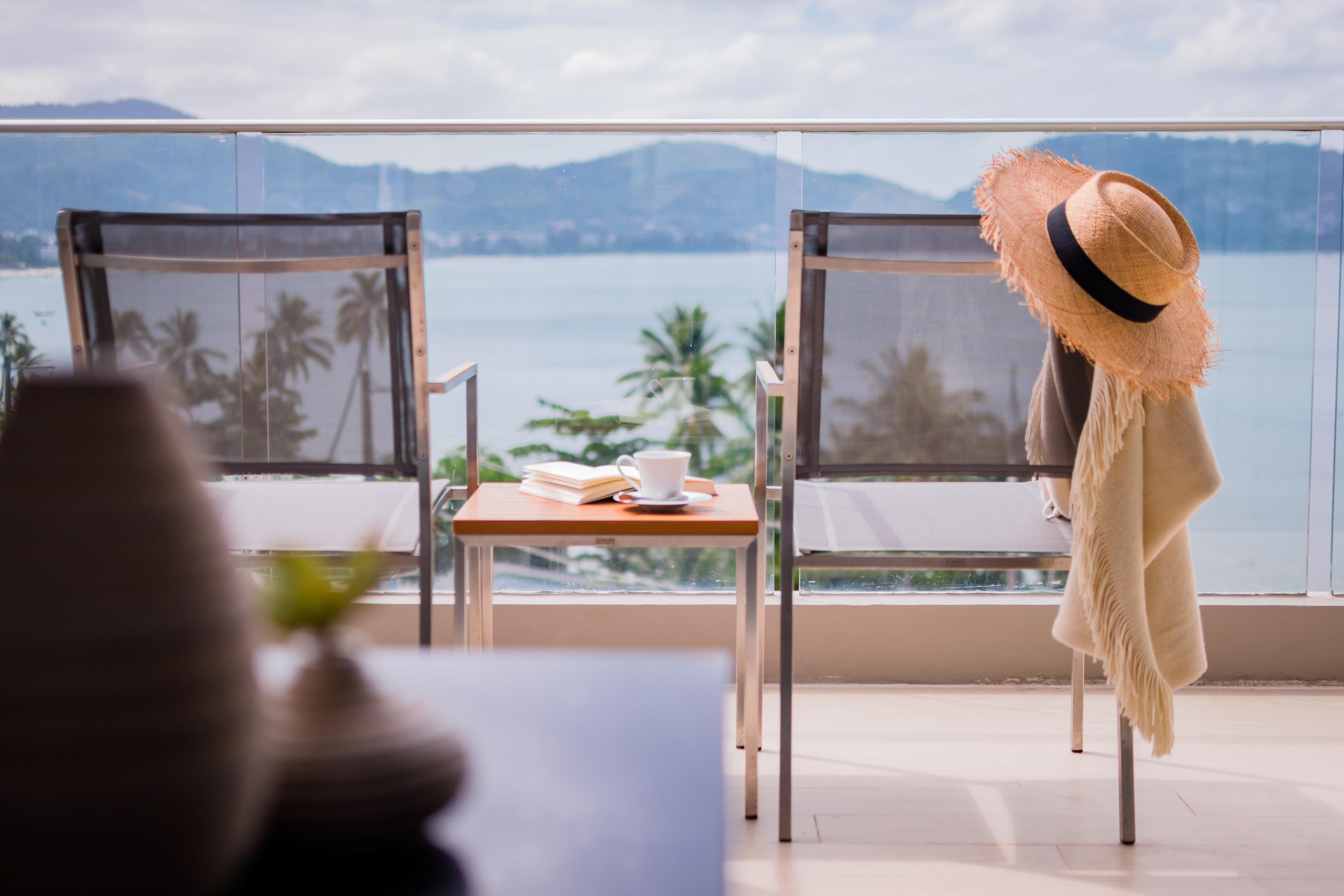 Oceanfront Beach Resort - Sha Extra Plus Patong Экстерьер фото View from the hotel